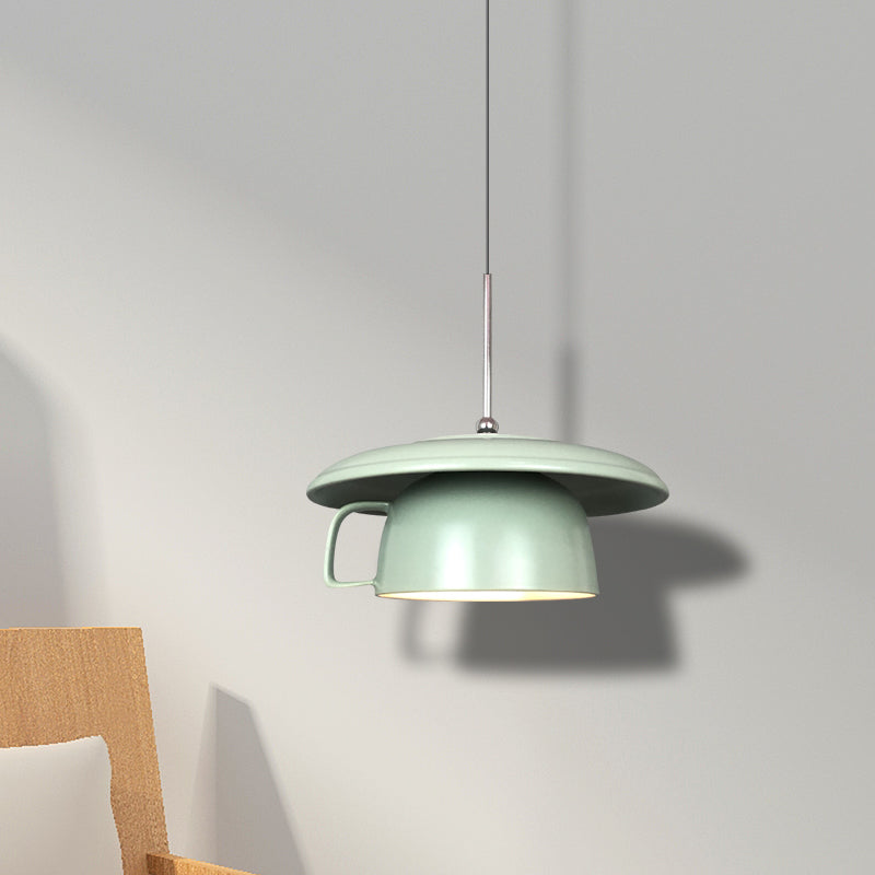 Valentina rustykalna lampa wisząca z ceramiki LED do salonu