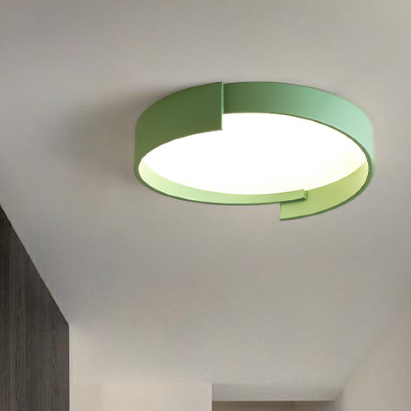 Arisha nowoczesna lampa sufitowa montowana bezpośrednio okrągła LED dwuwarstwowa