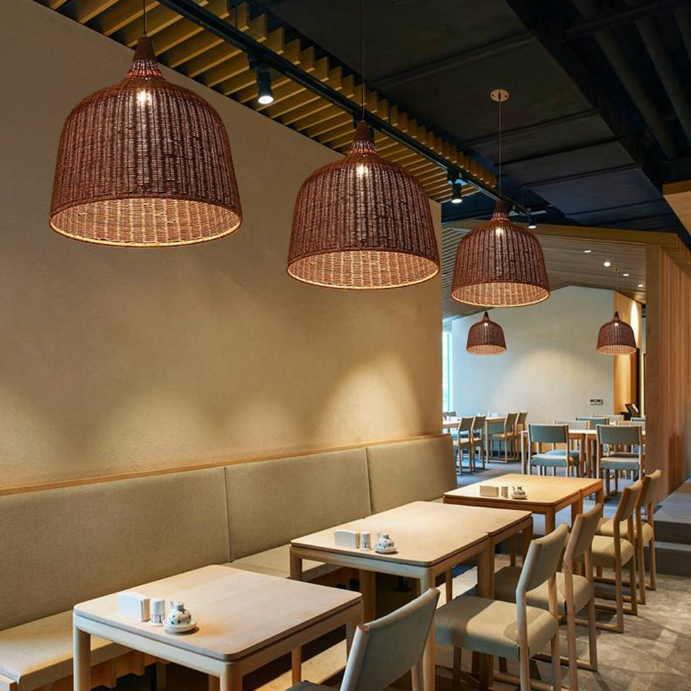 Ritta lampa wisząca, 2 drewno
