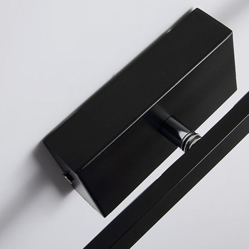 Arisha minimalistyczny kinkiet z metalu w kolorze czarnym