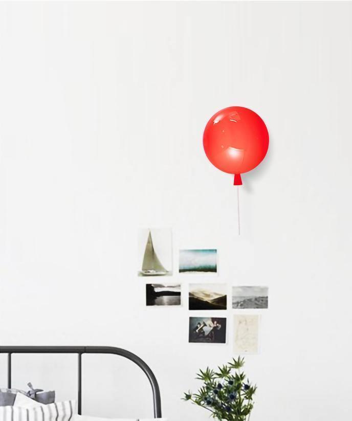 Kiri radosny żyrandol balonowy z plastiku do montażu ściennego