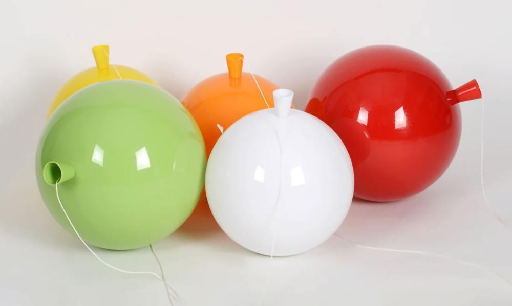 Kiri radosny żyrandol balonowy z plastiku do montażu ściennego