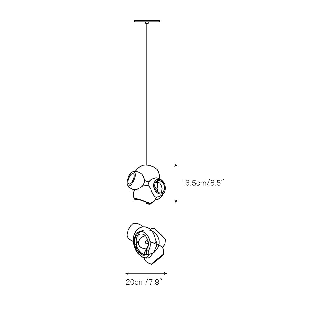 Teriarenne Lampa wisząca