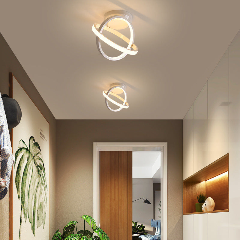 Arisha nowoczesna kulista lampa sufitowa LED korytarz dekoracyjna