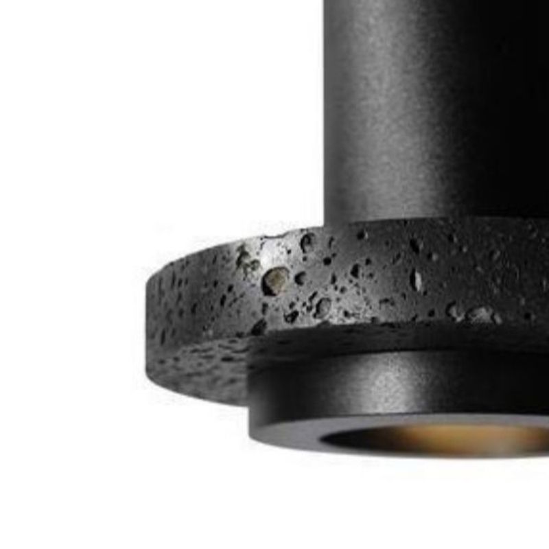 Arisha czarna lampa wisząca w stylu postmodernistycznym