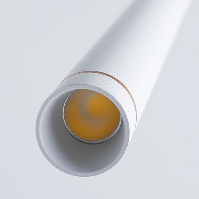 Arisha liniowa minimalistyczna cylindryczna lampa wisząca