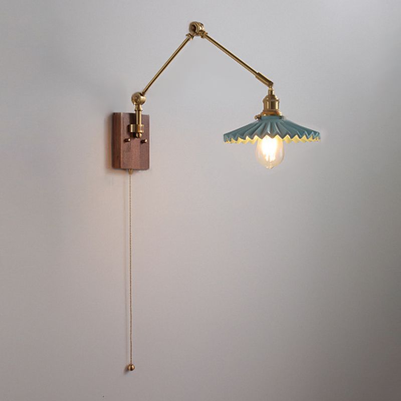 Muto lampa ścienna nowoczesna, składana i regulowana, metalowa, do pokoju studyjnego