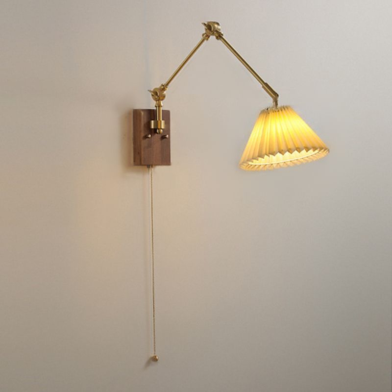 Muto lampa ścienna nowoczesna, składana i regulowana, metalowa, do pokoju studyjnego