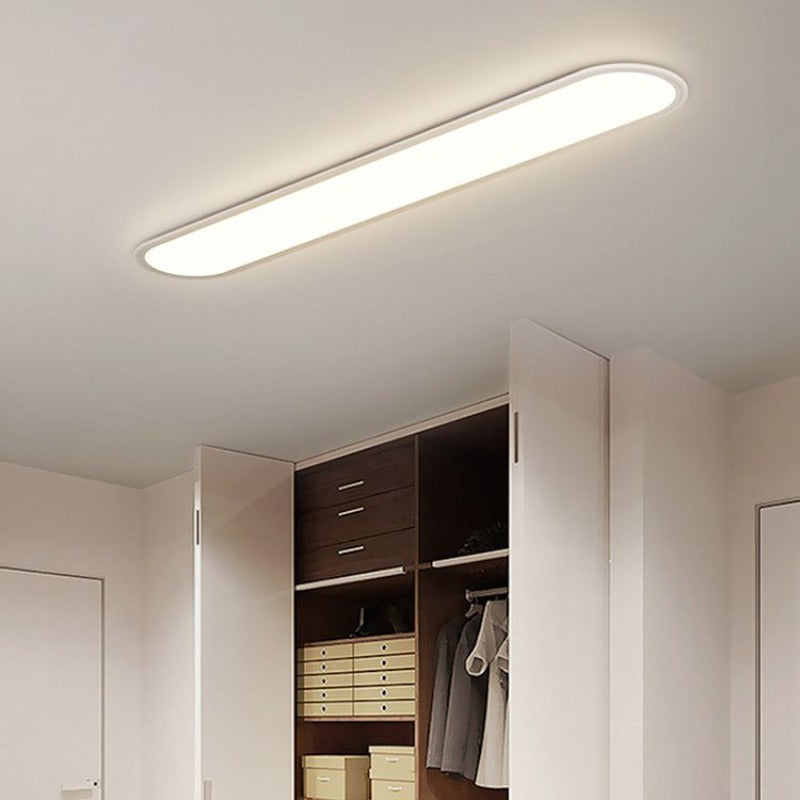 Lenova lampa sufitowa owalna minimalistyczna
