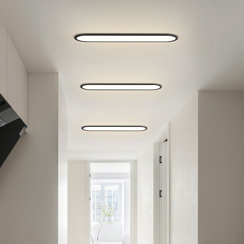 Lenova lampa sufitowa owalna minimalistyczna