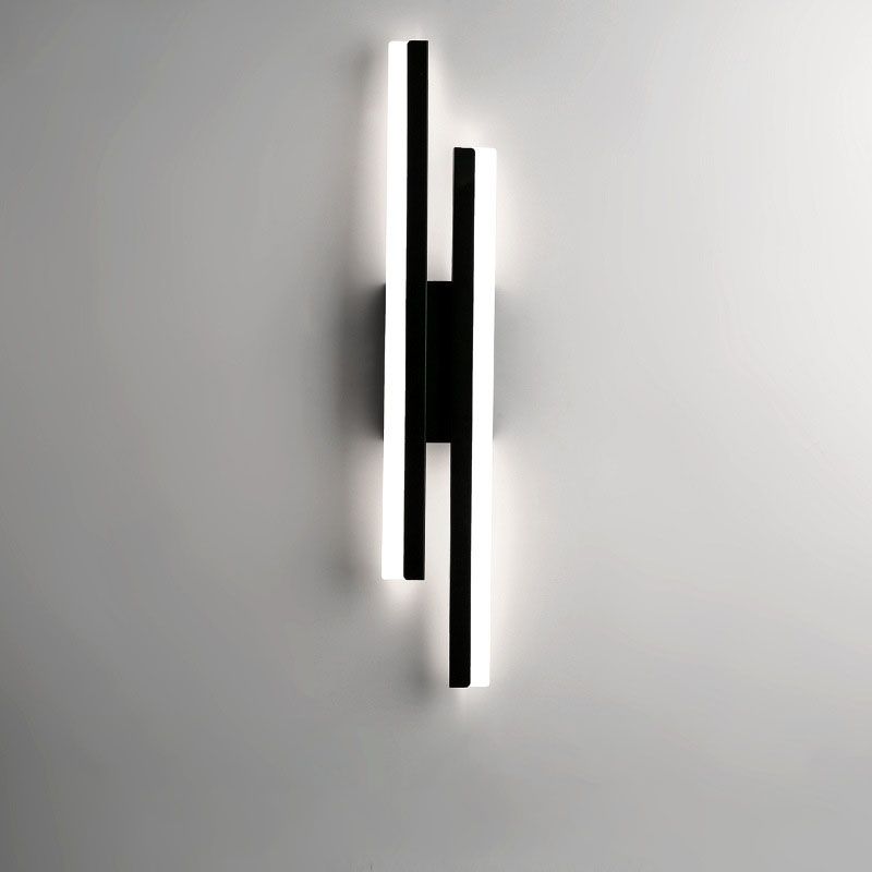 Kinkiet Cyral Minimalist Geometric czarny/biały