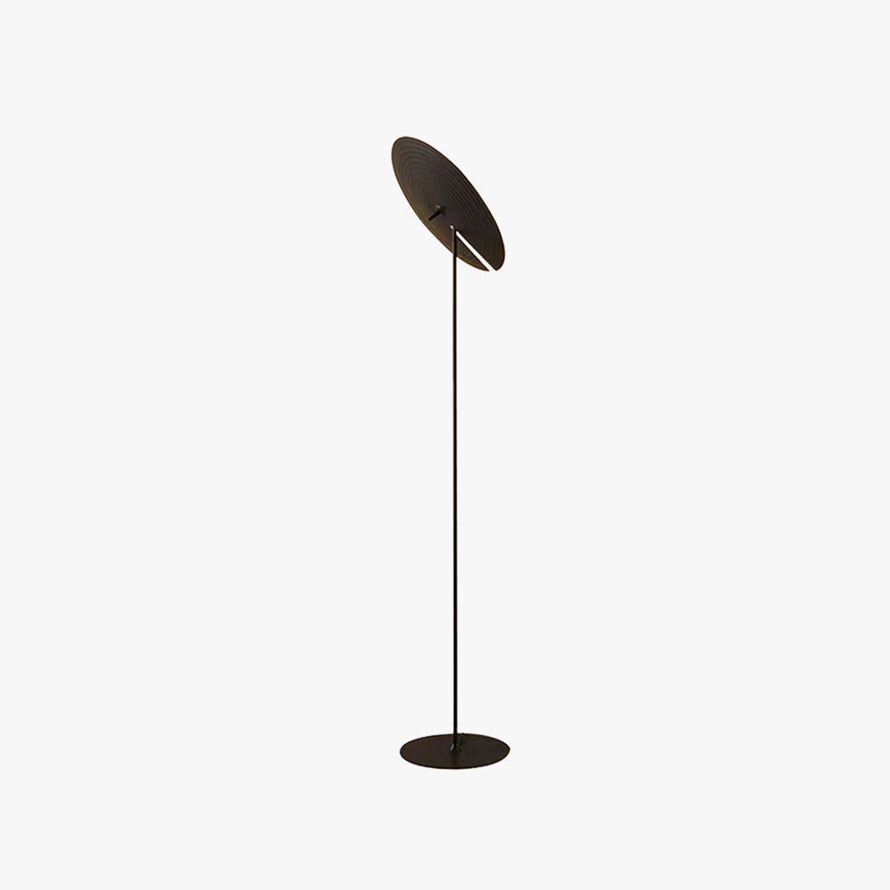 Carins nowoczesna prosta czarna lampa stołowa i stojąca, metal