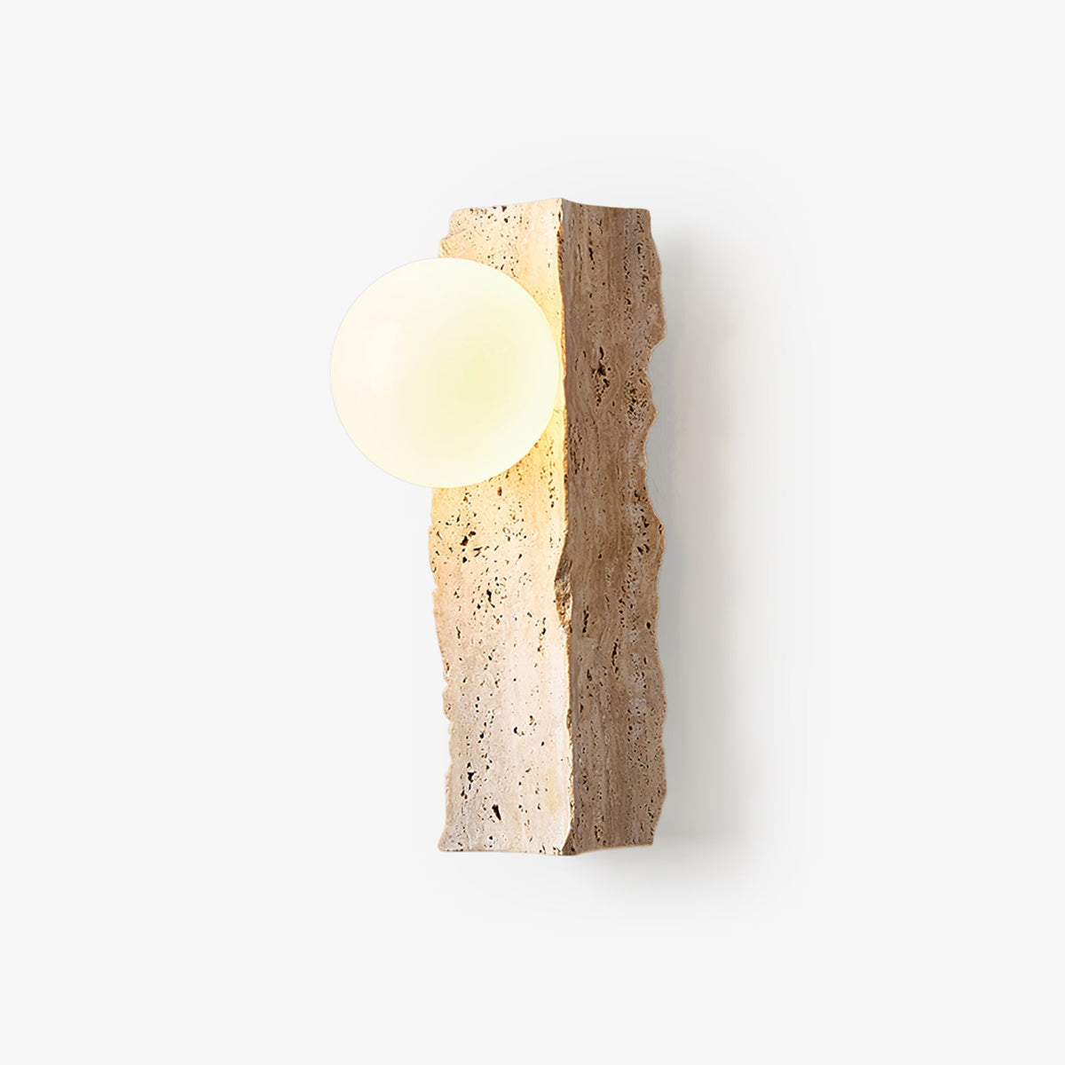 Elnoren Organic Travertine Kinkiet