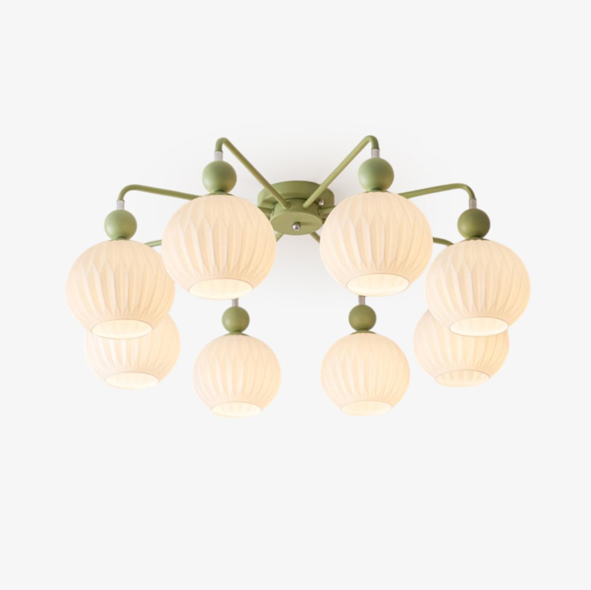 Viphaan nordycka lampa sufitowa z ceramiki