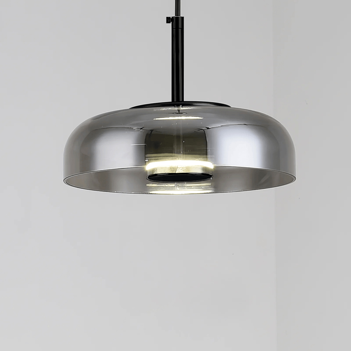 Liorenia lampa wisząca ze szkła przezroczystego