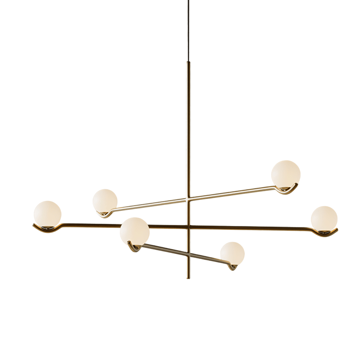 Bora minimalistyczna lampa wisząca ze szkła