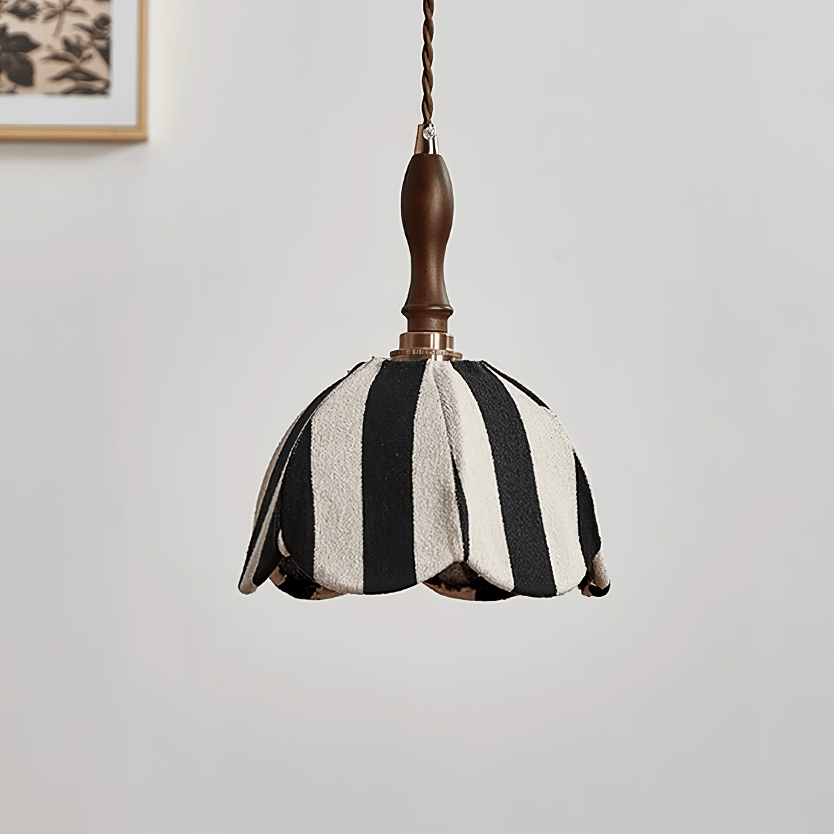 Isolder wisząca lampa z płótna