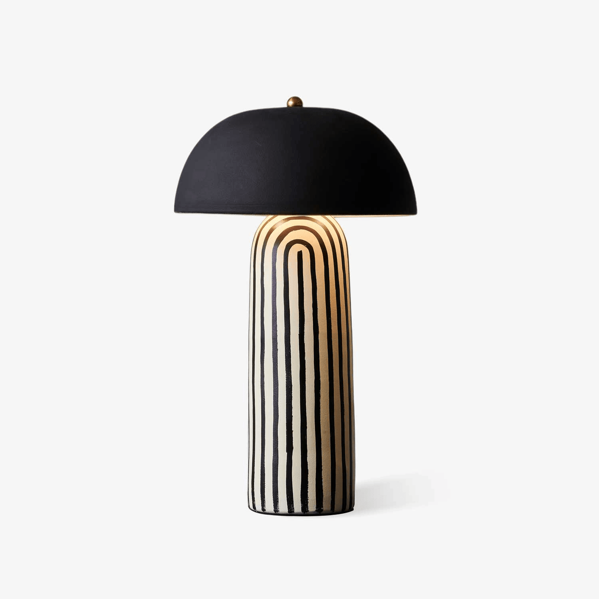 Moxyn minimalistyczna lampa stołowa z ceramiki