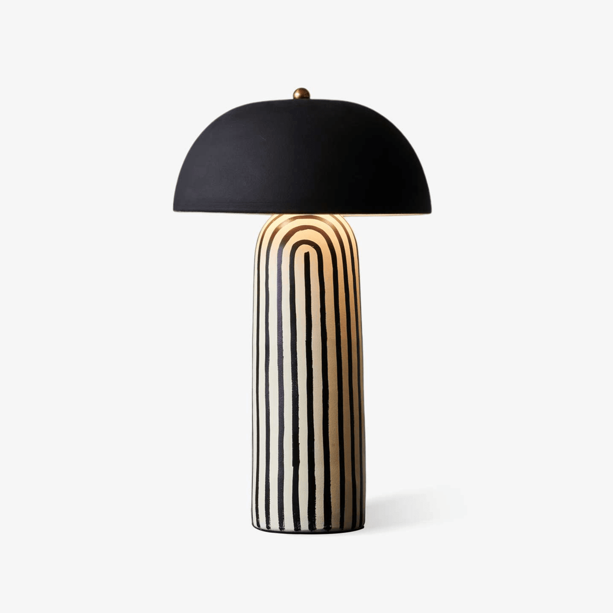 Moxyn minimalistyczna lampa stołowa z ceramiki