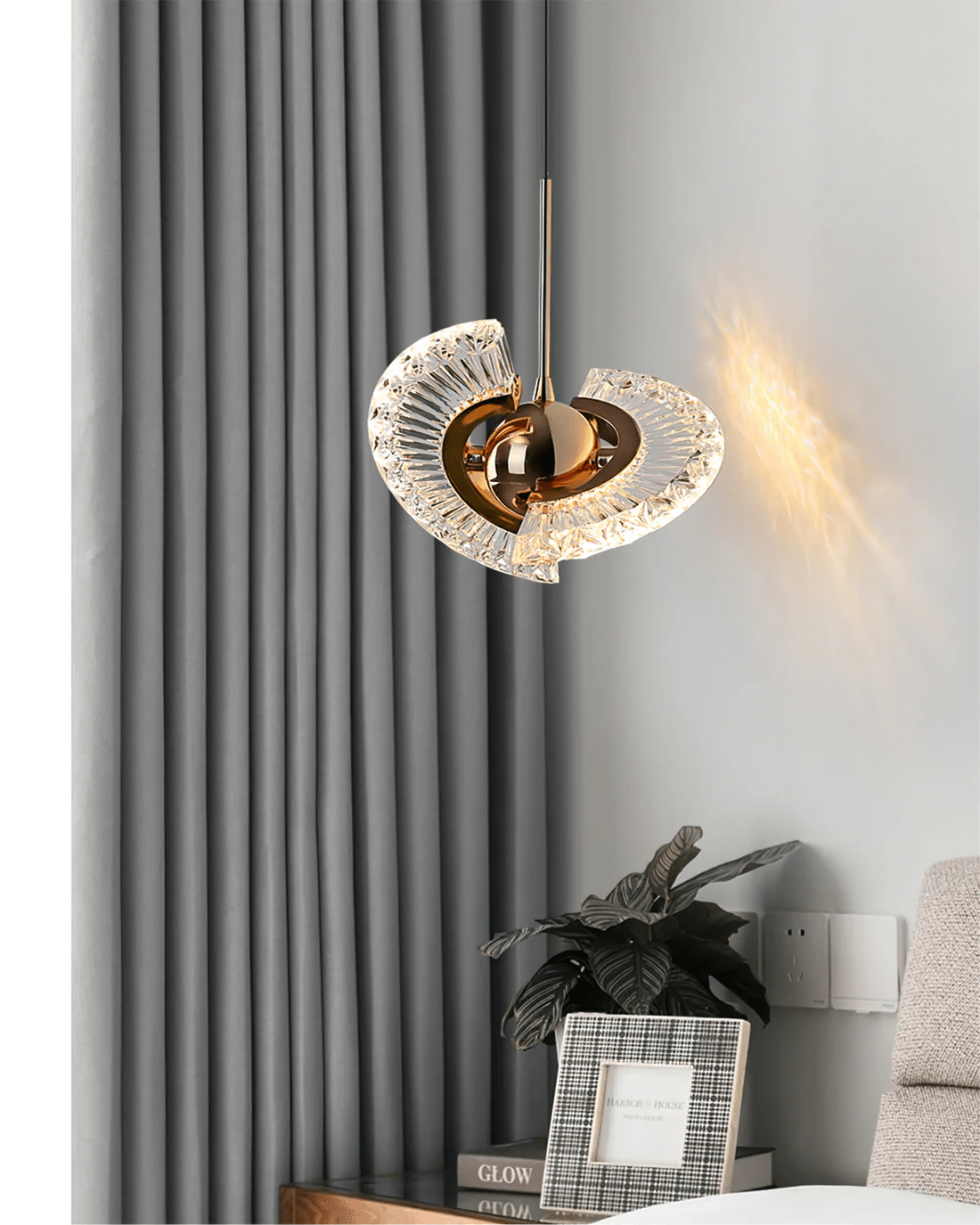 Govlen nowoczesna lampa wisząca w stylu postmodern luxury
