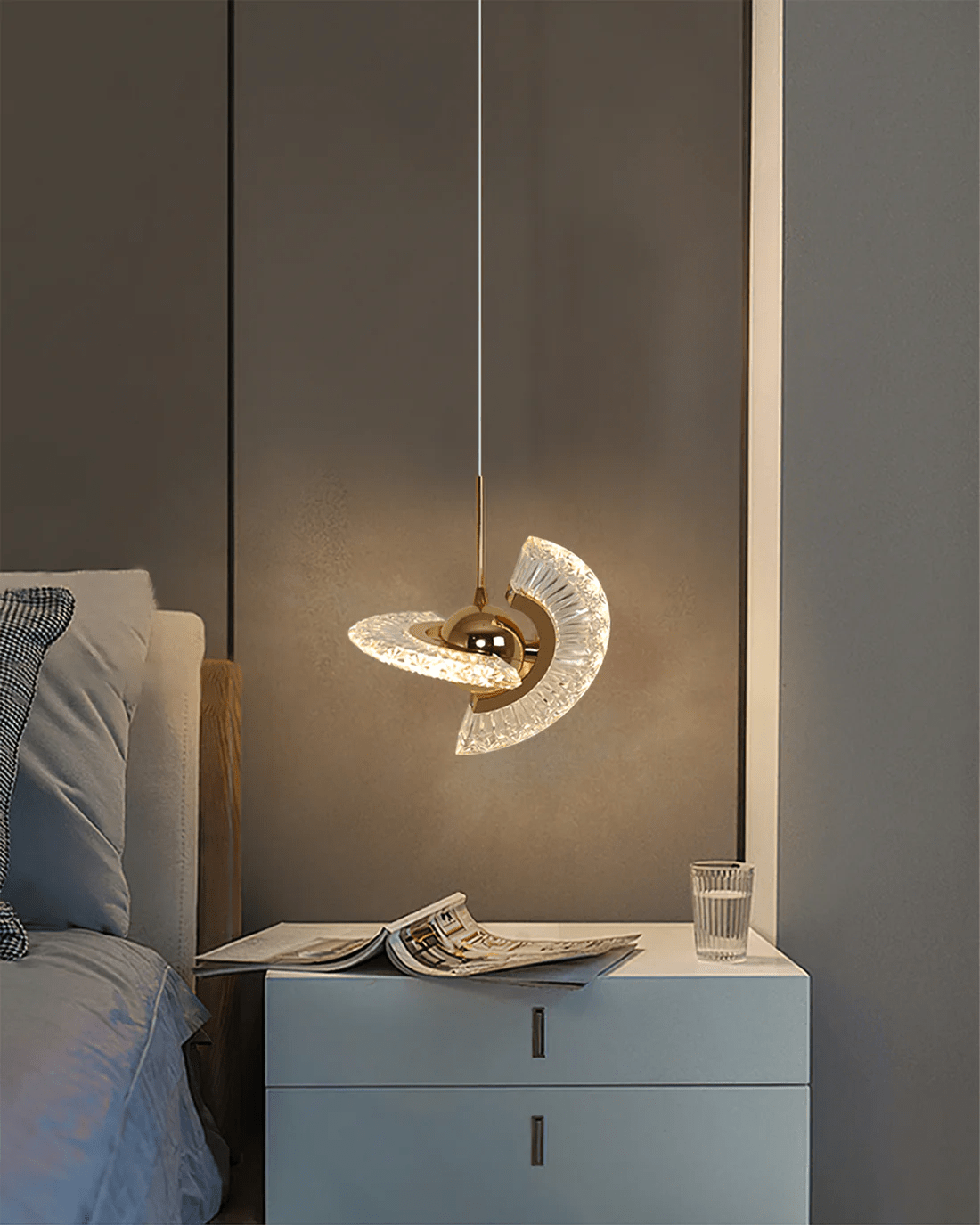 Govlen nowoczesna lampa wisząca w stylu postmodern luxury