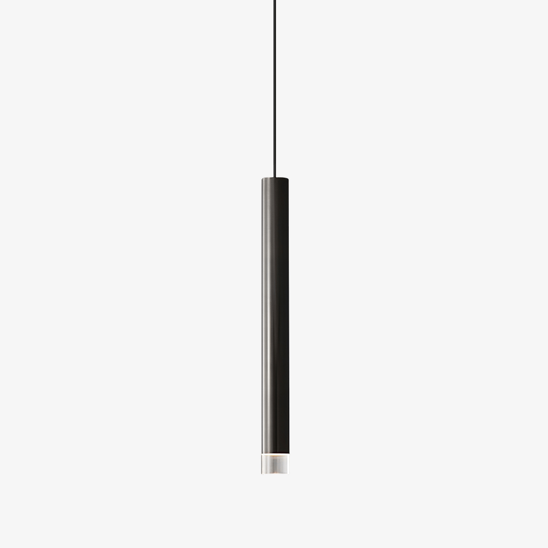 Cetheel nowoczesna minimalistyczna lampa wisząca ze złotej miedzi i akrylu