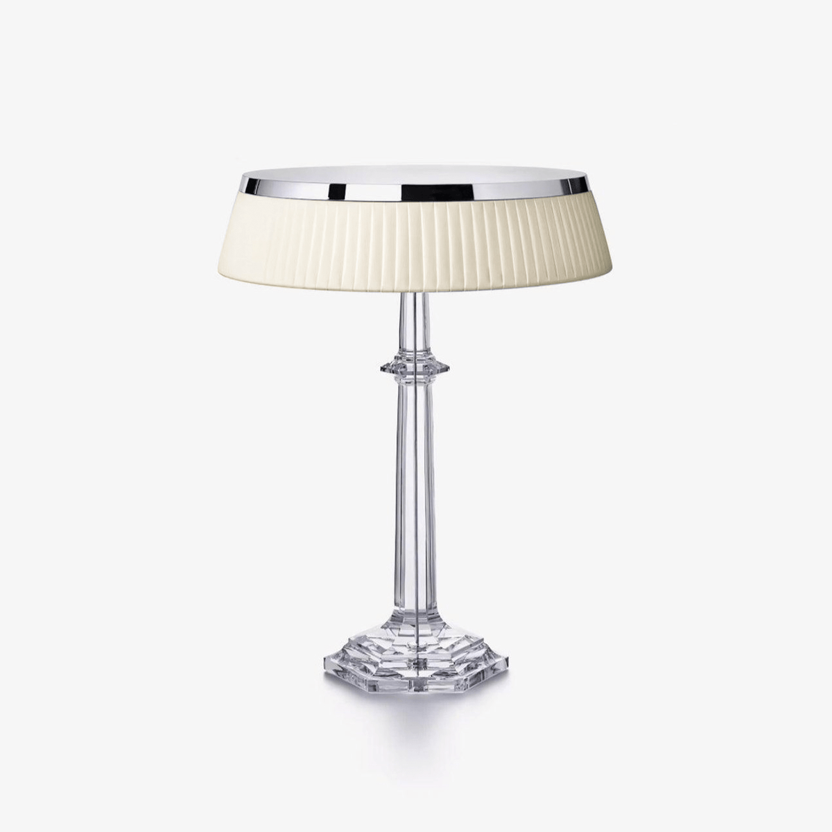 Haloza elegancka lampa stołowa z płótna