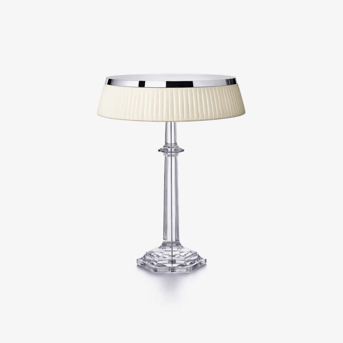 Haloza elegancka lampa stołowa z płótna
