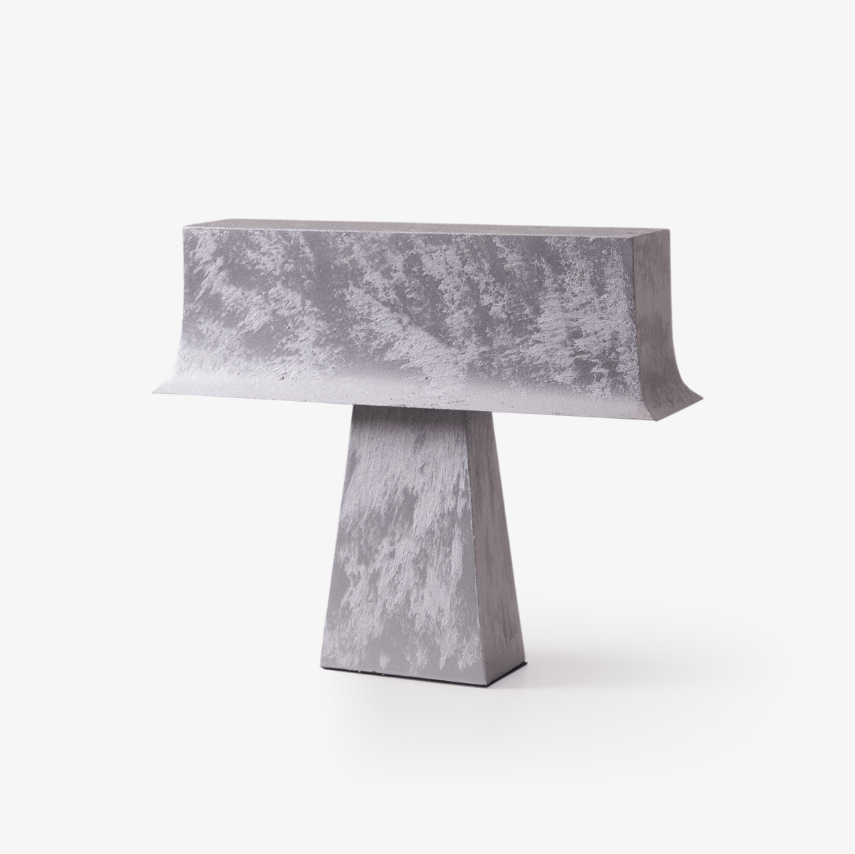 Lampa stołowa Slate minimalistyczna ze starożytnej stali nierdzewnej