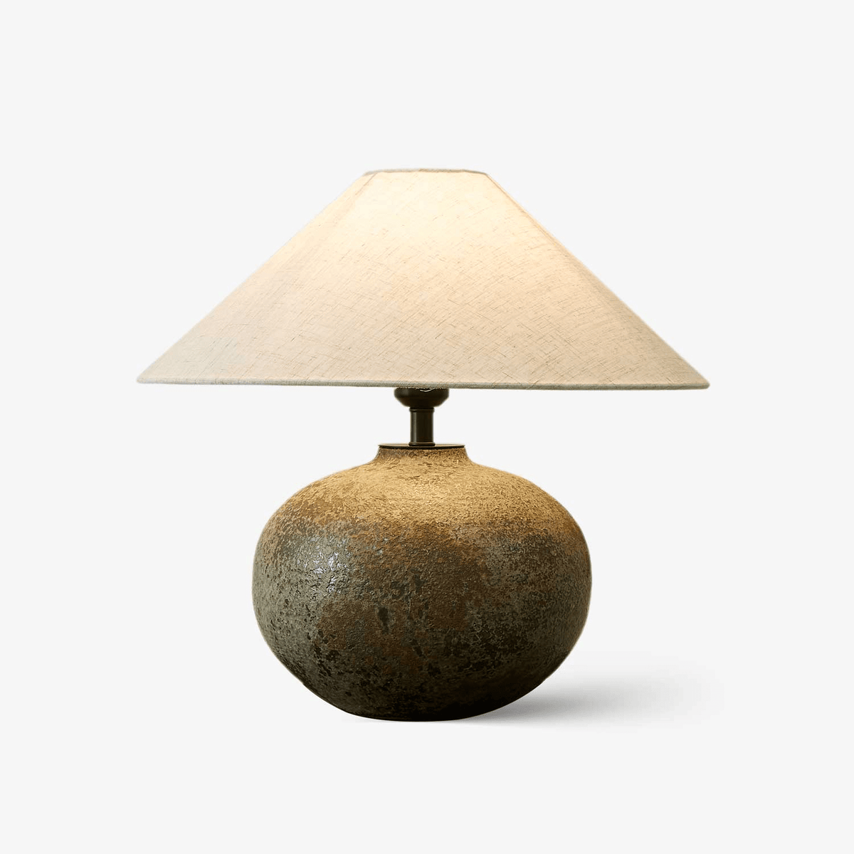 Faye nowoczesna lampa stołowa z ceramiki