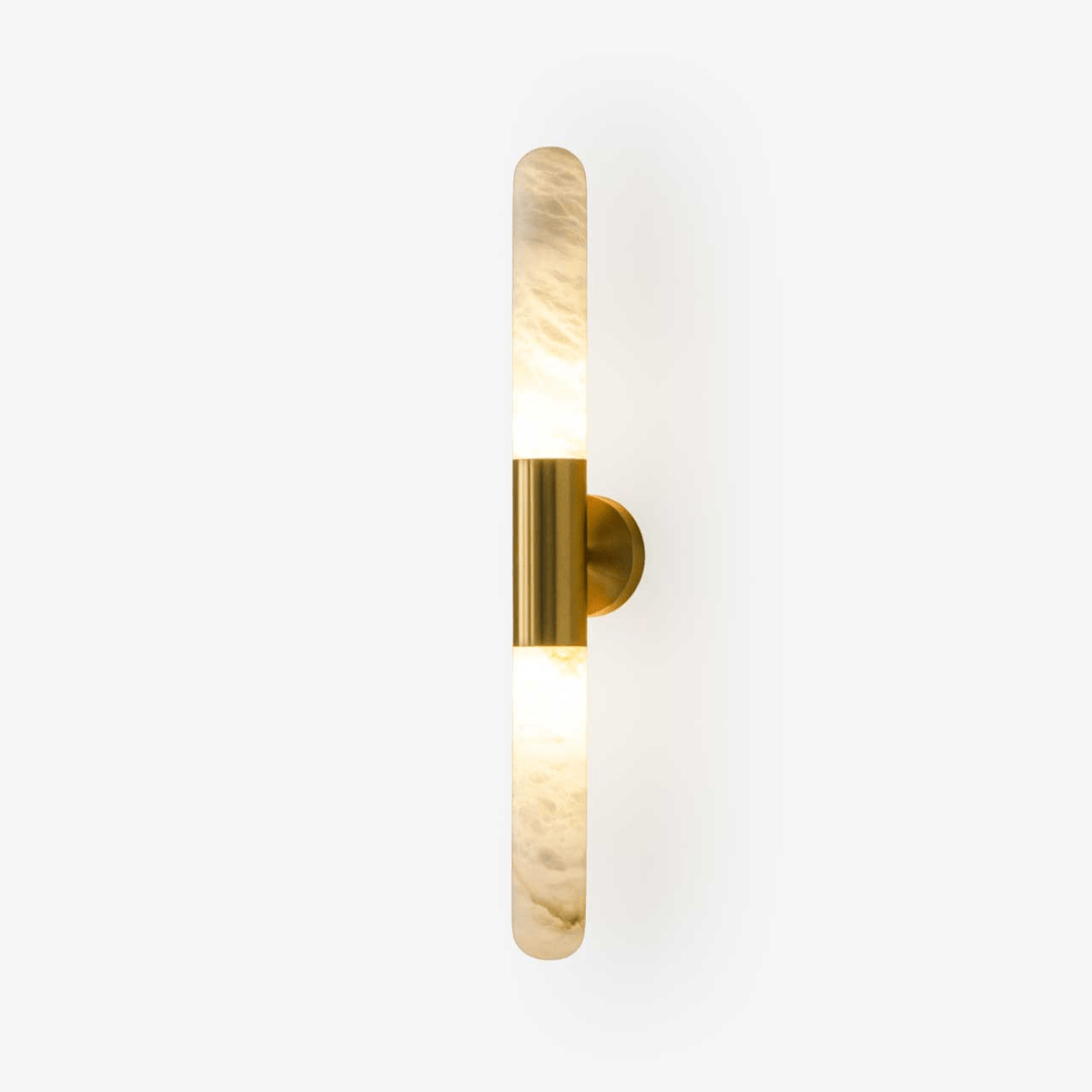 Evtalos Cylinder Alabaster kinkiet