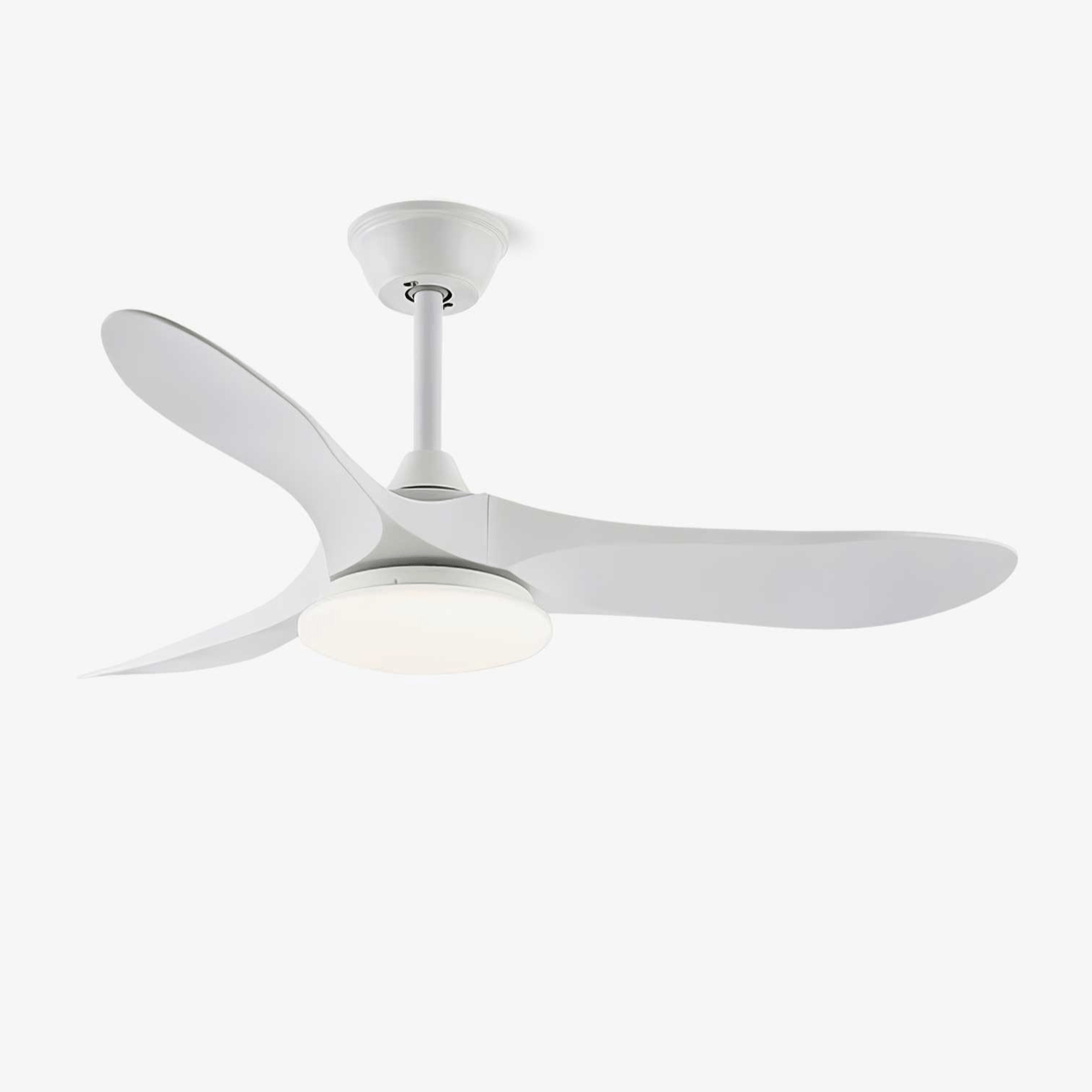 Oriken minimalistyczna lampa sufitowa z wentylatorem