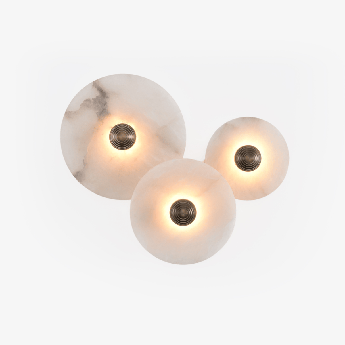 Albireria minimalistyczna lampa sufitowa w alabastrowym stylu