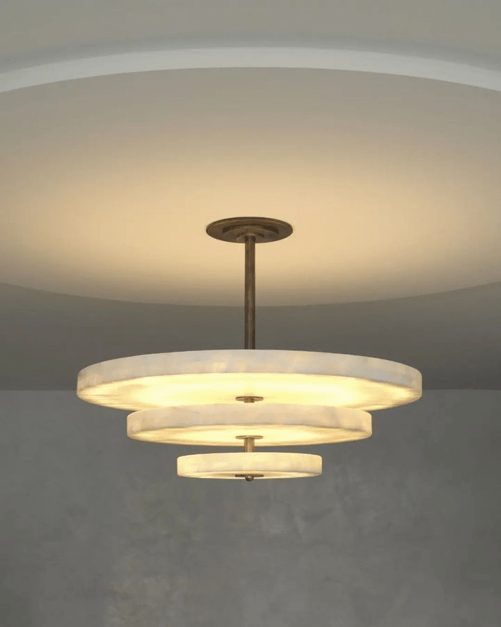 Nivoreria minimalistyczna lampa wisząca ze szkła alabastrowego