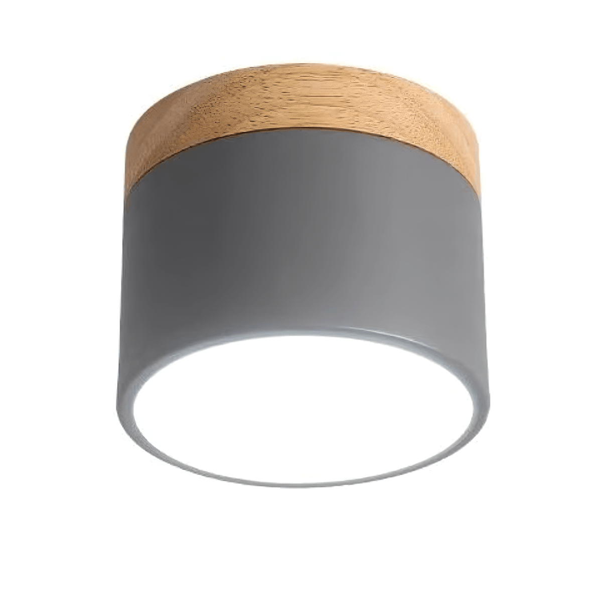 Caveleth nowoczesna lampa sufitowa montowana bezpośrednio z drewnianą powierzchnią