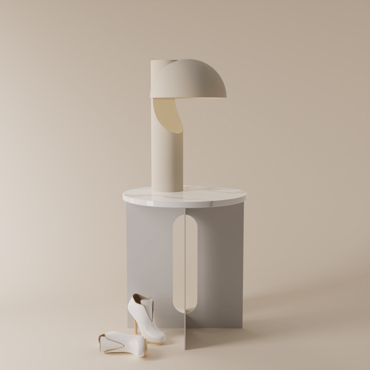 Belviora minimalistyczna lampa stołowa