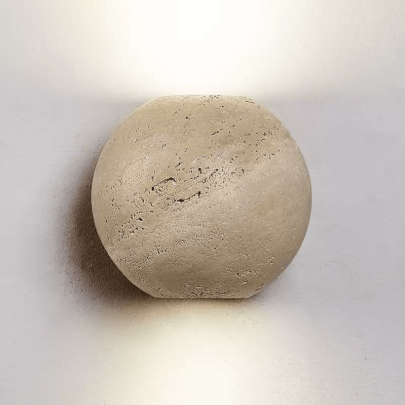Travian Travertine kula kinkiet