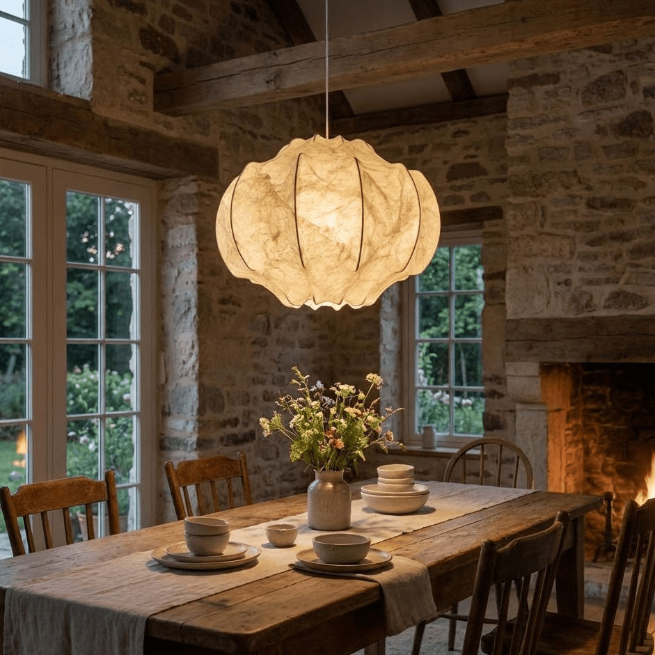 Oreluora wisząca lampa jedwabna Silk Bloom