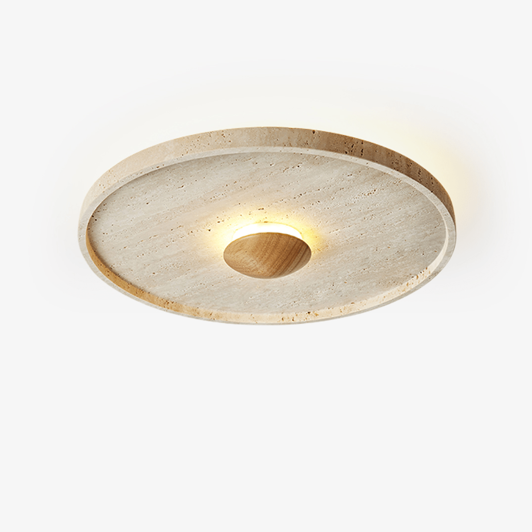 Gino żółty tawernin halo lampa sufitowa kinkiet