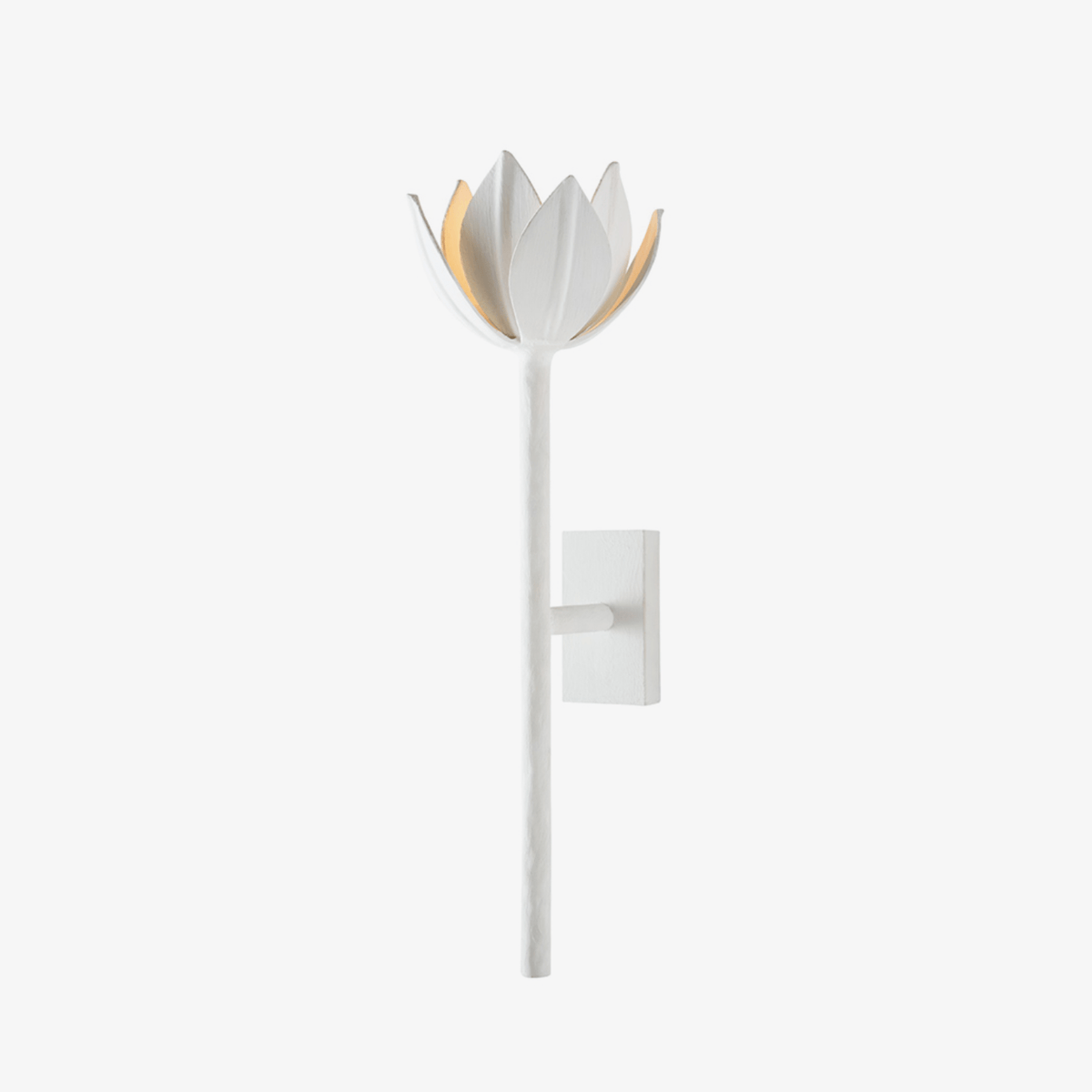 Clira miedziany kinkiet Lotus Bloom