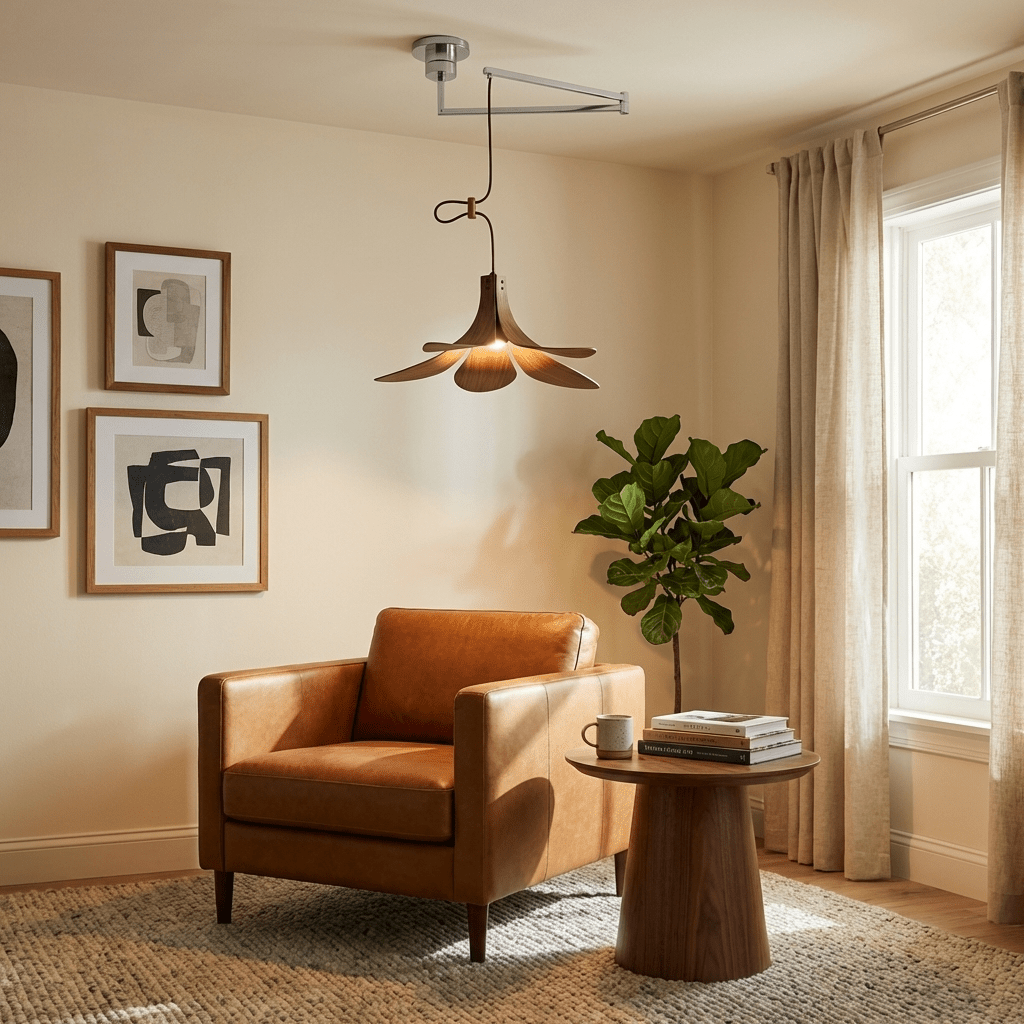 Sylaliella żyrandol wiszący ze szkła