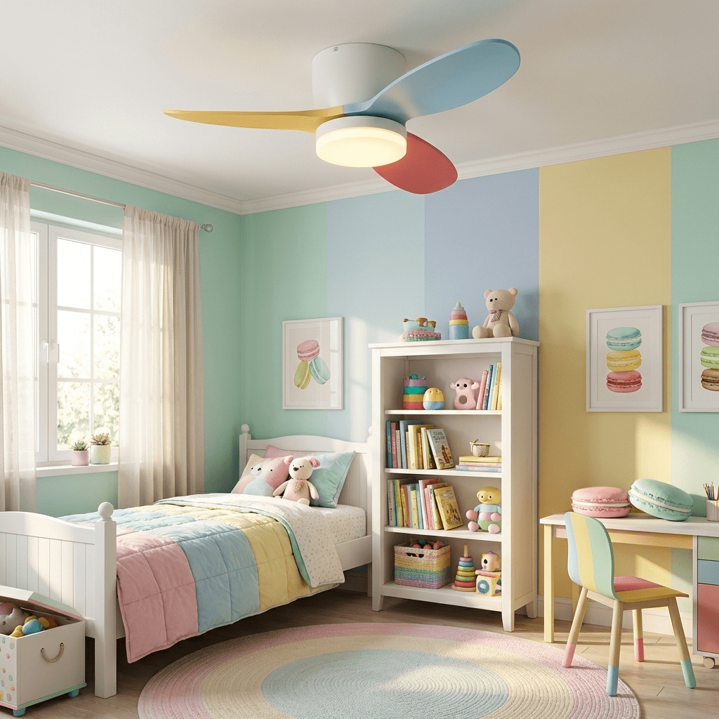 Piko Petal lampa sufitowa z wentylatorem