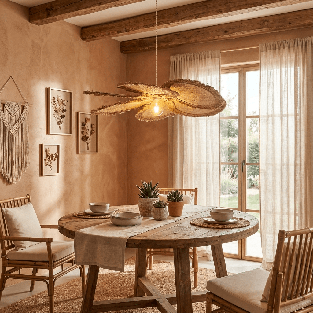 Sfrangia Raffia lampa wisząca