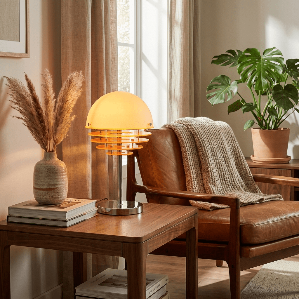Kula Louver lampa stołowa