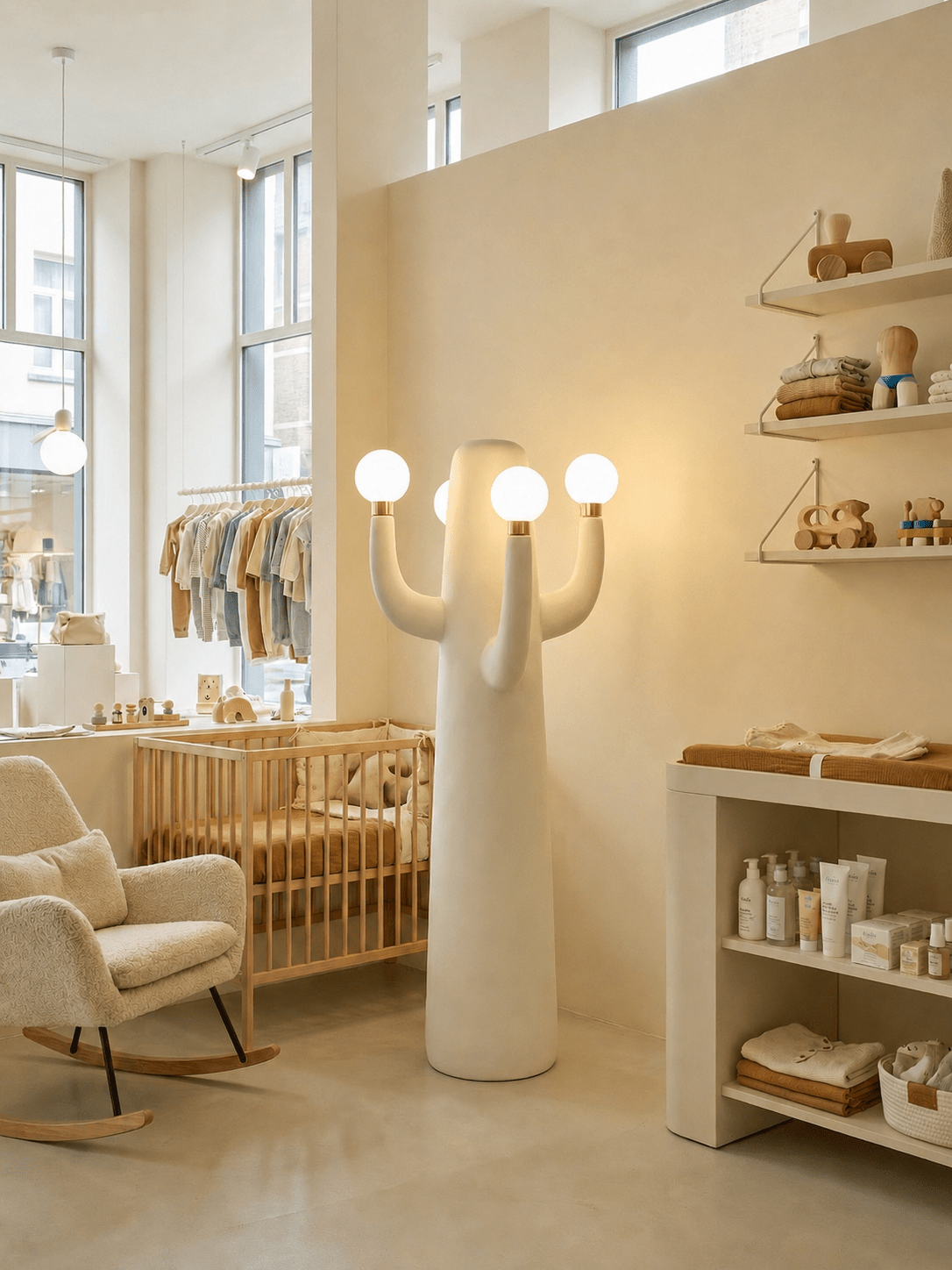 Solenna Art Cactus lampa stojąca