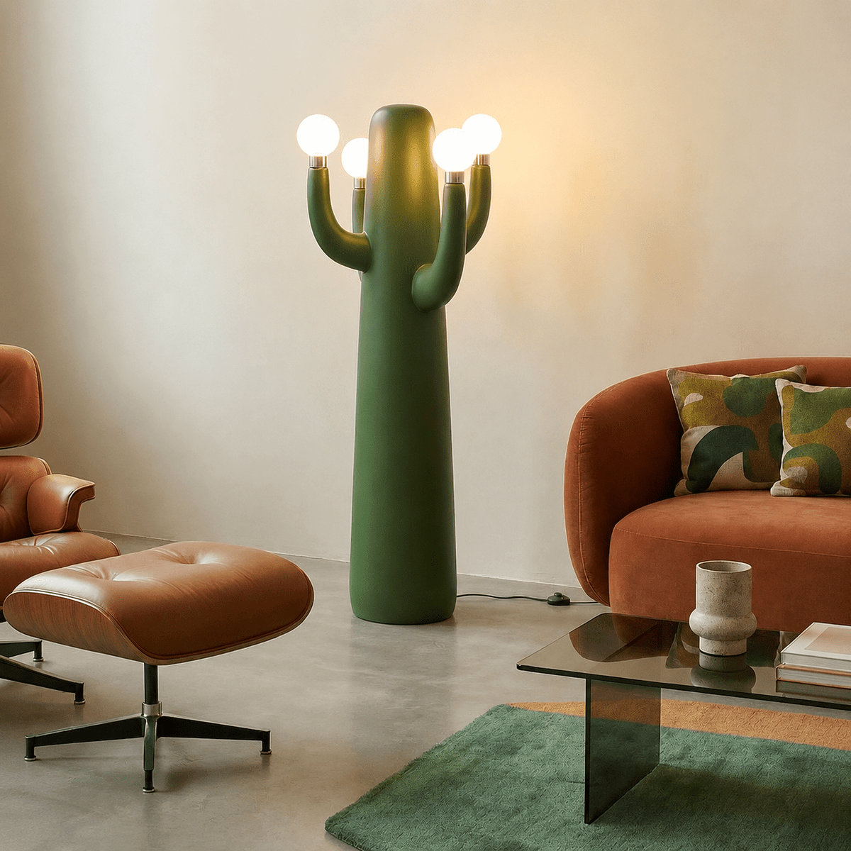 Solenna Art Cactus lampa stojąca