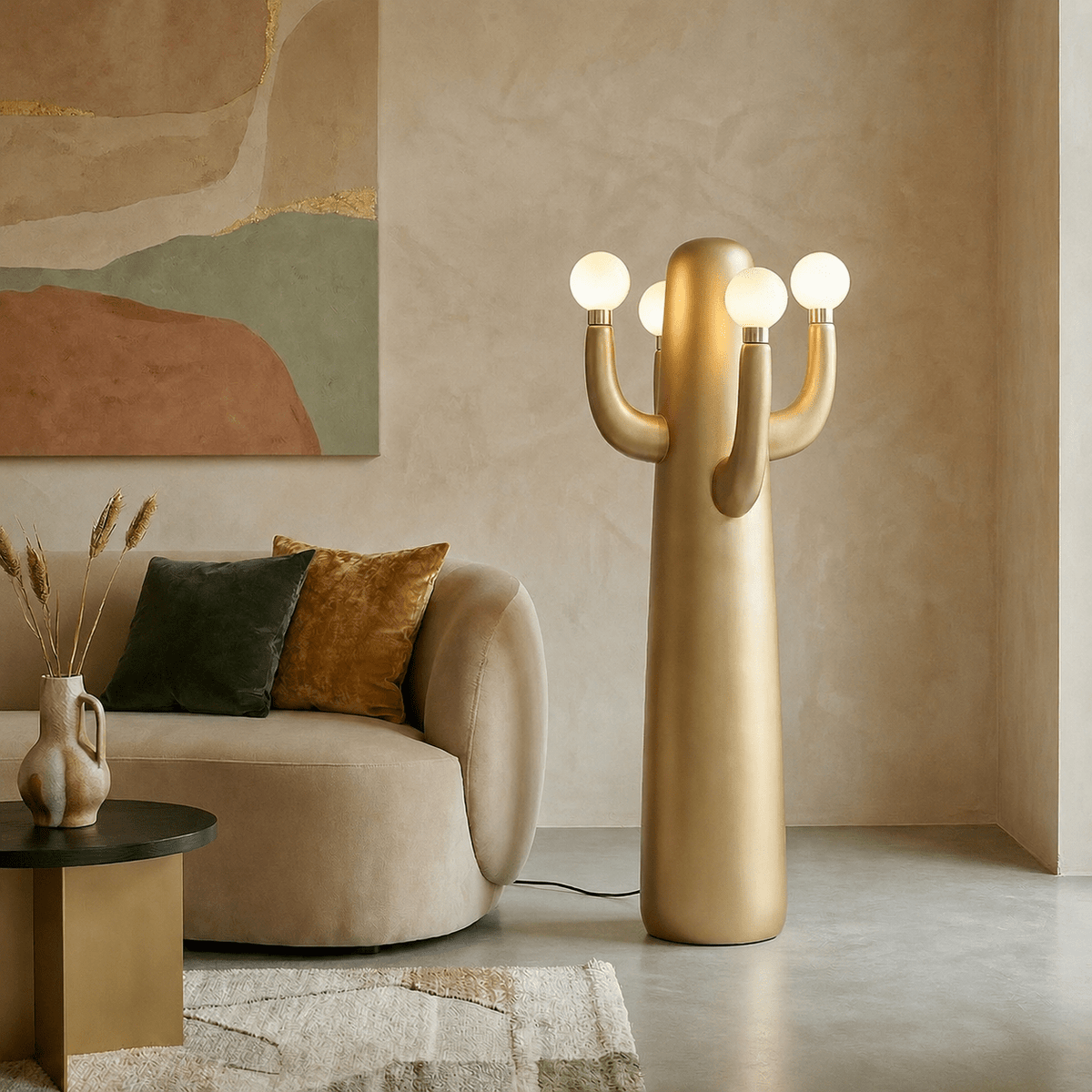 Solenna Art Cactus lampa stojąca