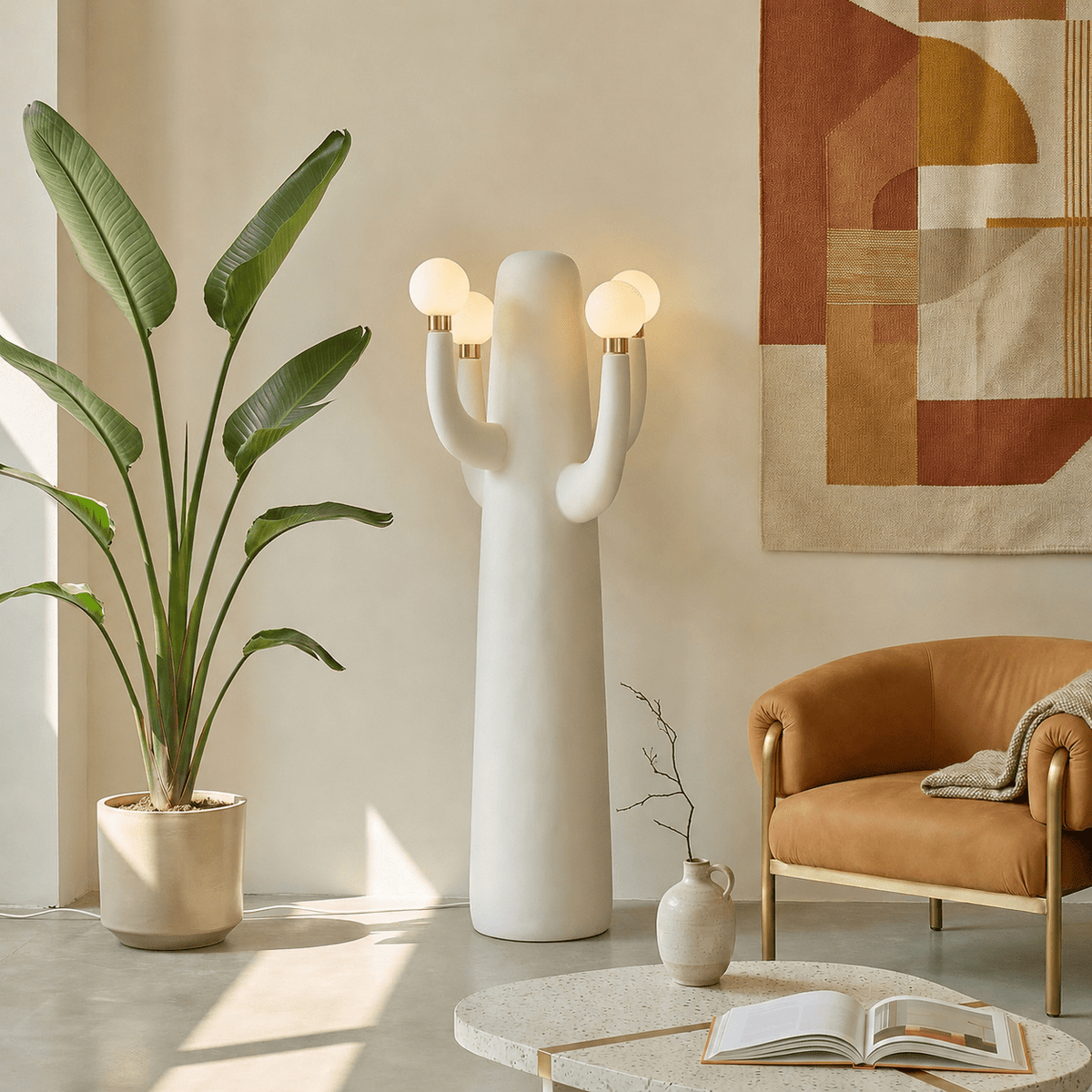 Solenna Art Cactus lampa stojąca