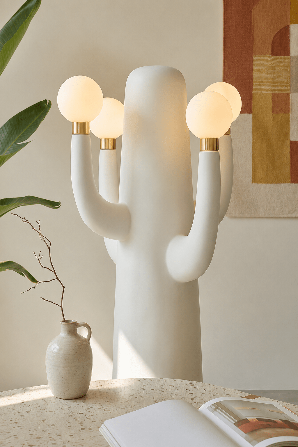 Solenna Art Cactus lampa stojąca