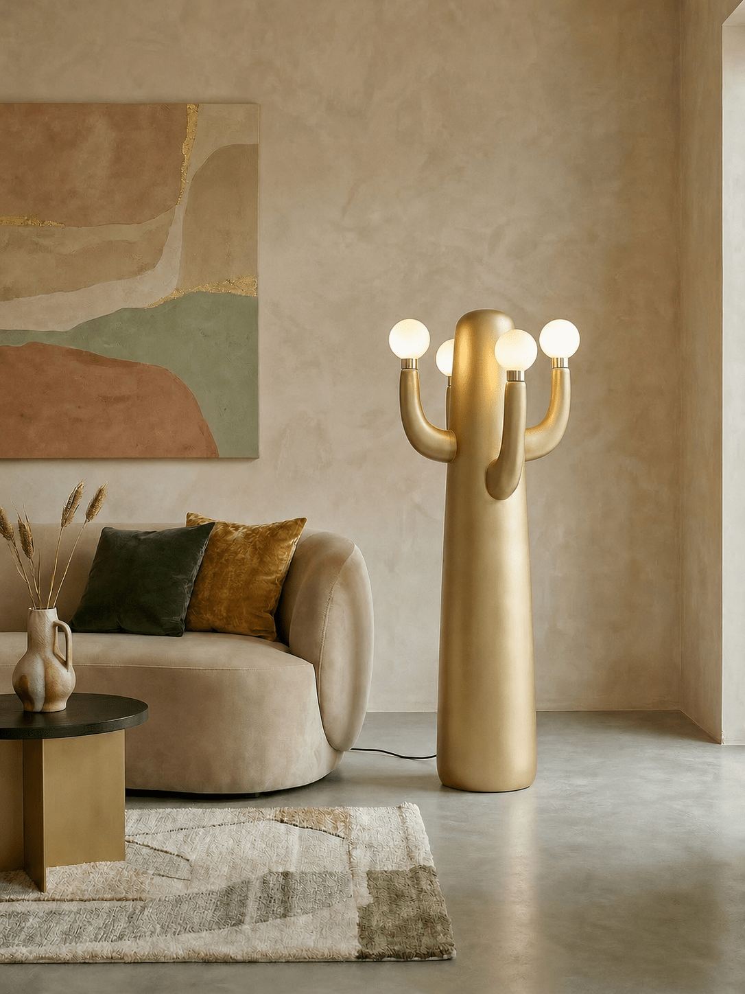 Solenna Art Cactus lampa stojąca